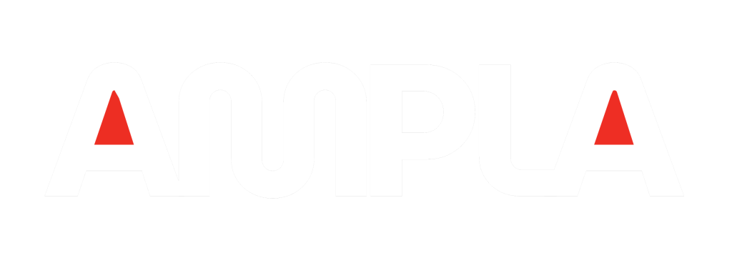 Ampla Digital Agency Logo White